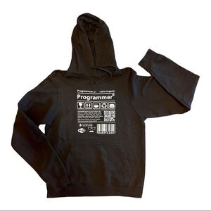 Port & Company Programmer Hoodie Sweatshirt S